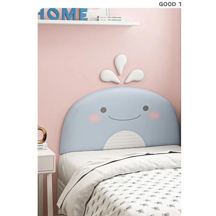 Cartoon Animal Bed Headboard Boy Girl Kids Room Decor Bedroom Furniture Tete De Lit Bed Head Wall Panes