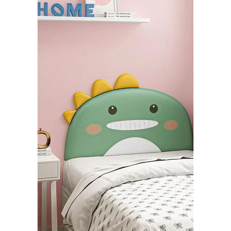 Cartoon Animal Bed Headboard Boy Girl Kids Room Decor Bedroom Furniture Tete De Lit Bed Head Wall Panes