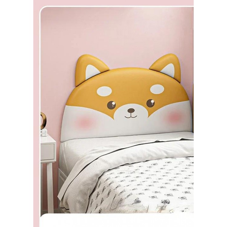 Cartoon Animal Bed Headboard Boy Girl Kids Room Decor Bedroom Furniture Tete De Lit Bed Head Wall Panes