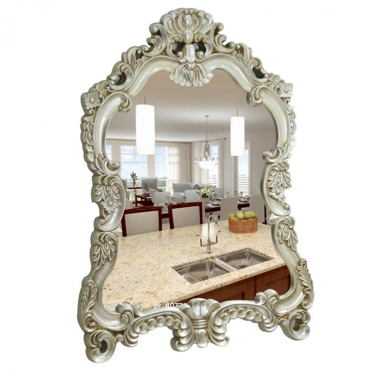 Floor Vintage MirrorsLuxury Standing Large Irregular Vanity Mirror Cosmetic Dressing Room Espejo Pared Wall Decoration