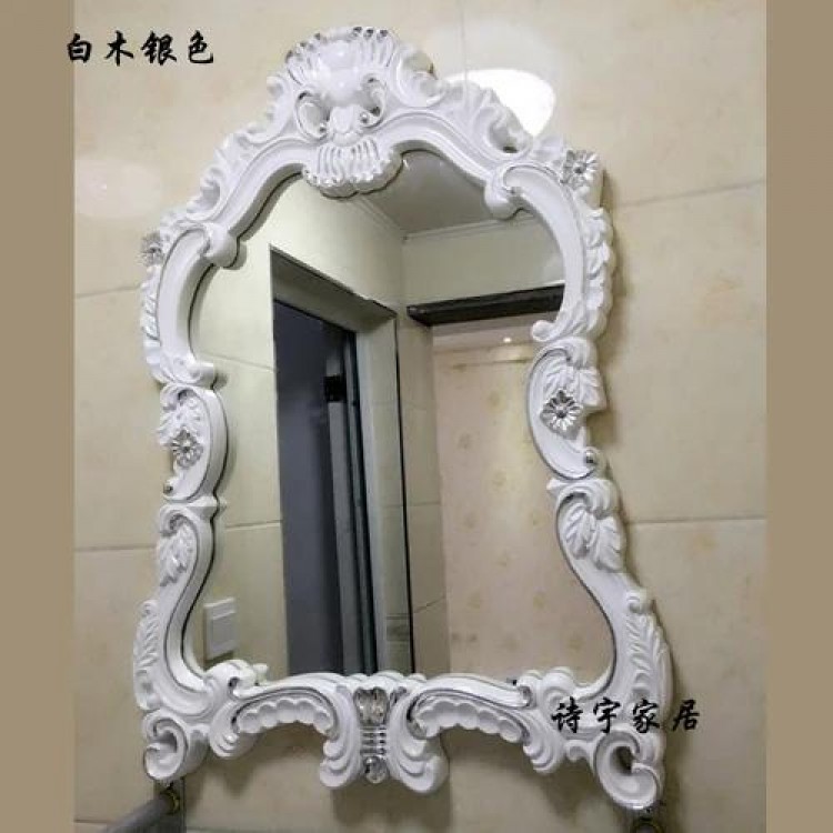 Floor Vintage MirrorsLuxury Standing Large Irregular Vanity Mirror Cosmetic Dressing Room Espejo Pared Wall Decoration