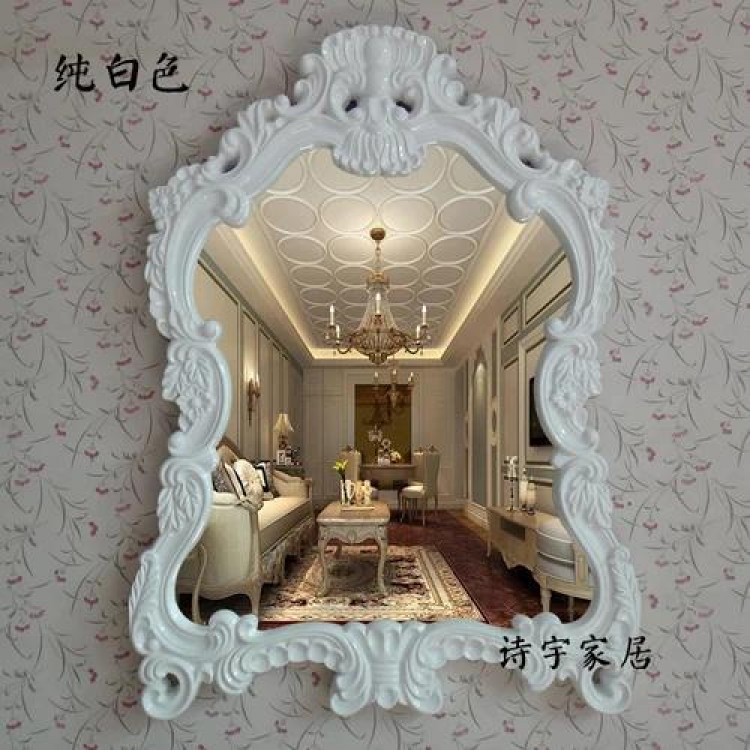Floor Vintage MirrorsLuxury Standing Large Irregular Vanity Mirror Cosmetic Dressing Room Espejo Pared Wall Decoration