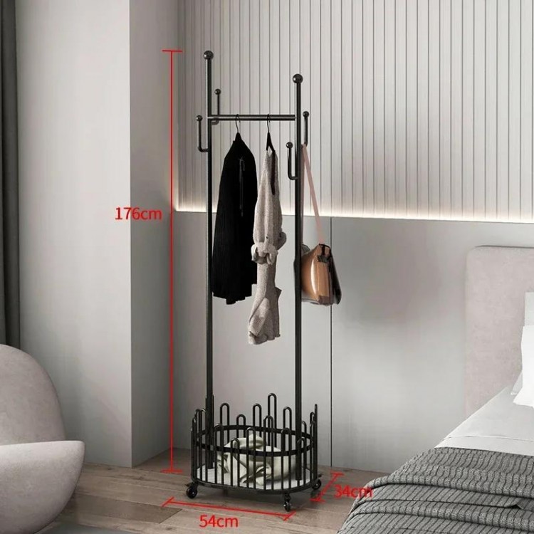 Hallway Coat Stand Clothes Rack Shoe Corner Shelf Laundry Entrance Rack Save Space Wieszak Na Kurtki Home Furniture GPF30XP