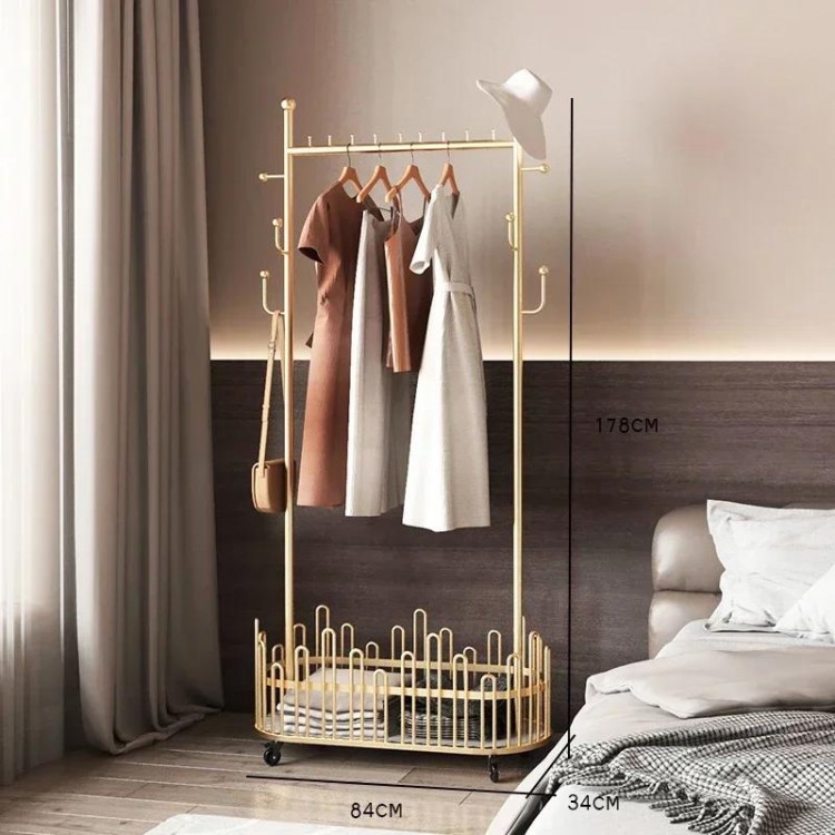 Hallway Coat Stand Clothes Rack Shoe Corner Shelf Laundry Entrance Rack Save Space Wieszak Na Kurtki Home Furniture GPF30XP