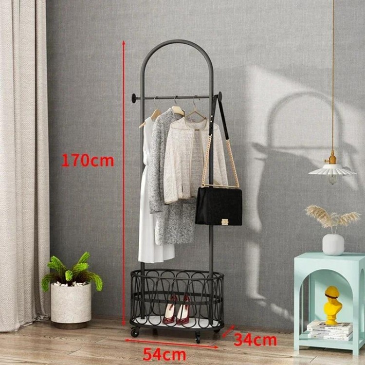 Hallway Coat Stand Clothes Rack Shoe Corner Shelf Laundry Entrance Rack Save Space Wieszak Na Kurtki Home Furniture GPF30XP