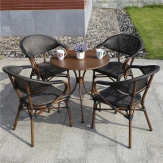 Modern Rattan Garden Furniture Sets Home Outdoor Furniture Leisure Table and Chair Set Outdoor Garden Furniture and Terrace Sets