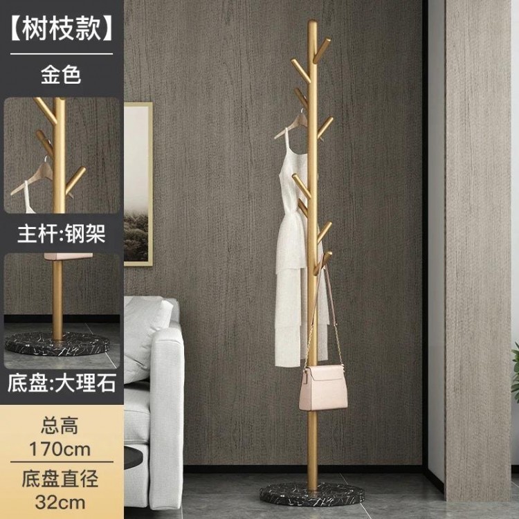 Garment Rack Coat Rack Clothing Storage Hangers Shelf Standing Coat Rack Stand Metal Boutique Vestidores Minimalist Furniture