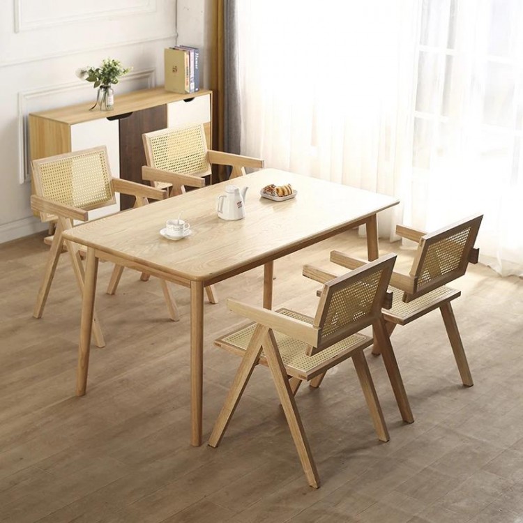 Center Room Dining Tables Mid-century Comfortable Dining Tables Interior Brief Muebles Para El Hogar Home Furniture