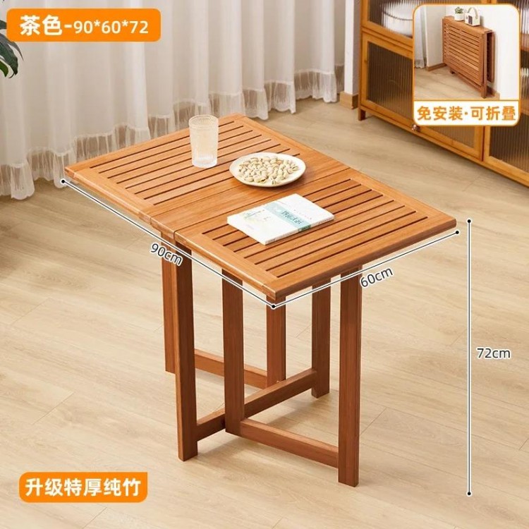 Portable Folding Dining Table Luxury Wood Living Room Antique Modern Dining Table Portable Square Unique Mesa Comedor Furniture