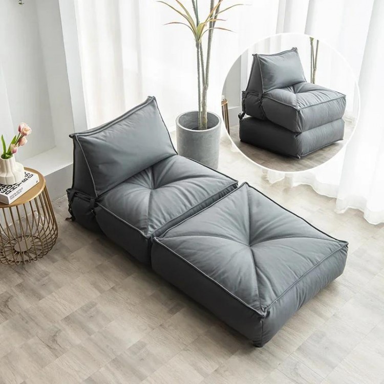 Modern Design Sofa Chair Single Folding Lazy Balcony Bedroom Living Room Sofa Chair High Quality Elegant Divano Letto Furniture