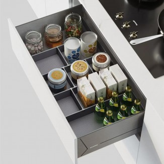 Food storage pullout baskets kitchen cabinet accessories soft closed slide pullout drawers for food organization