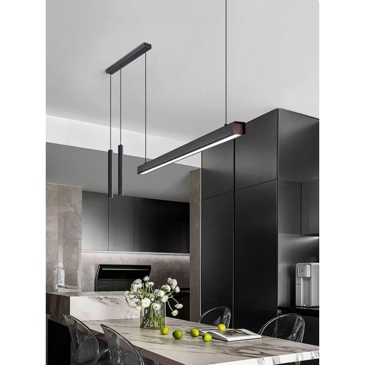 Italian style lights luxury word long restaurant chandelier modern minimalist office lamps Nordic bar island chandeliers