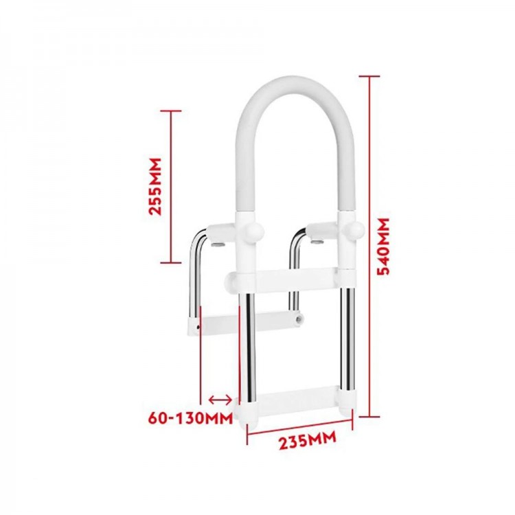 Bathtub Support Racks Safety Helping Handle Anti Slip Support Bathroom Accessories Grab Bars Vacuum Sucker Suction Cup Handrail