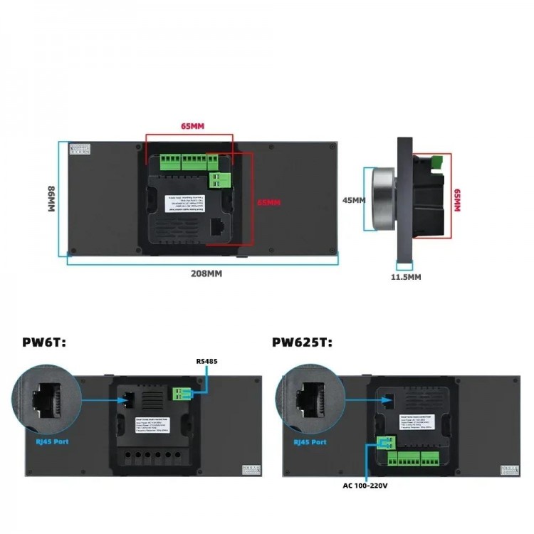 Smart Android Wall Panel 6