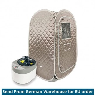 Portable Steam Sauna Set Foldable One Person SPA Tent with 4L Larger Steamer,Remote Control, Weight Loss&Detox