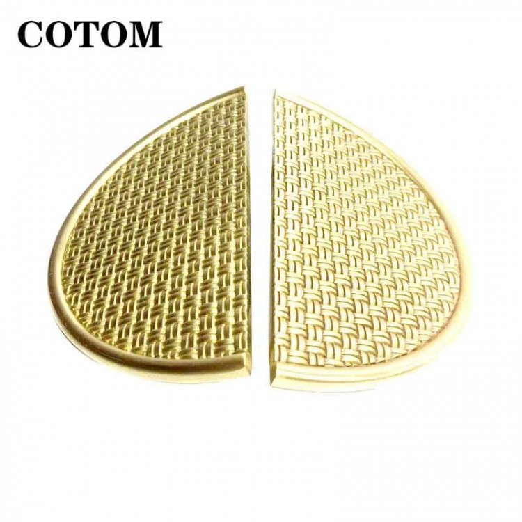 1Set 20cm Modern Simple Golden Round Counter Cabinet Door Drawer Pulls Kitchen Cupboard Knob for Door Furniture Handles Hardware