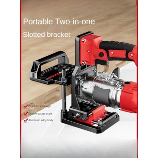 Invisible Joints Power Tool Set with Router Table and Grooving Jig for Woodworking