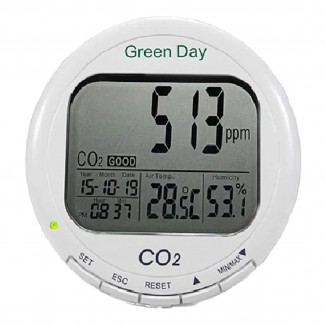 AZ7788 advanced CO2 & temperature & relative humidity monitor indoor air quality monitor CO2 temperature RH instrument