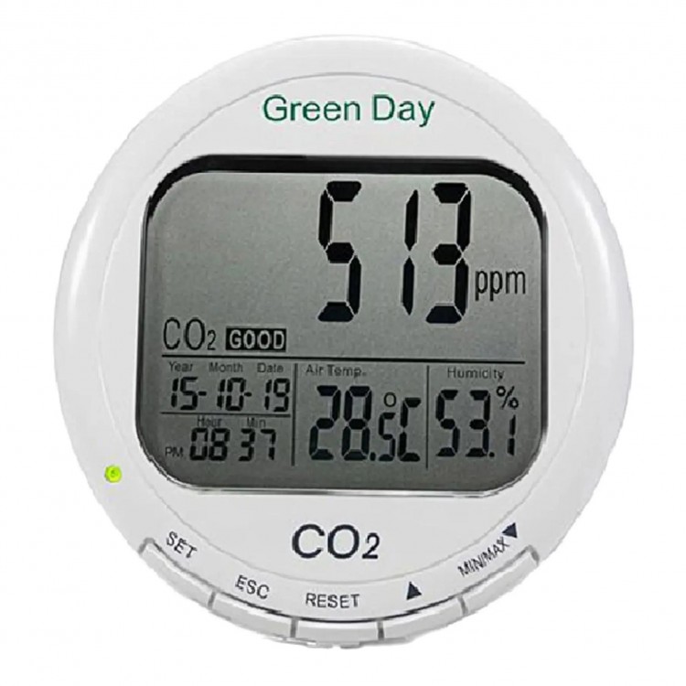 AZ7788 advanced CO2 & temperature & relative humidity monitor indoor air quality monitor CO2 temperature RH instrument