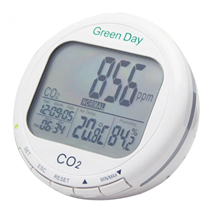 AZ7788 advanced CO2 & temperature & relative humidity monitor indoor air quality monitor CO2 temperature RH instrument