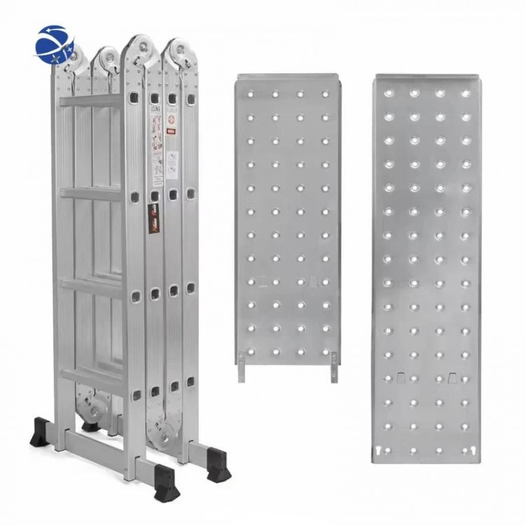 Folding Ladder Multi-function Aluminium Extension 8 in 1 Step Heavy Duty Combination aluminium ladder 4.7m