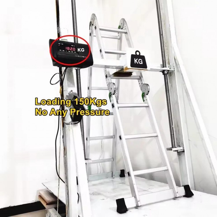 Folding Ladder Multi-function Aluminium Extension 8 in 1 Step Heavy Duty Combination aluminium ladder 4.7m