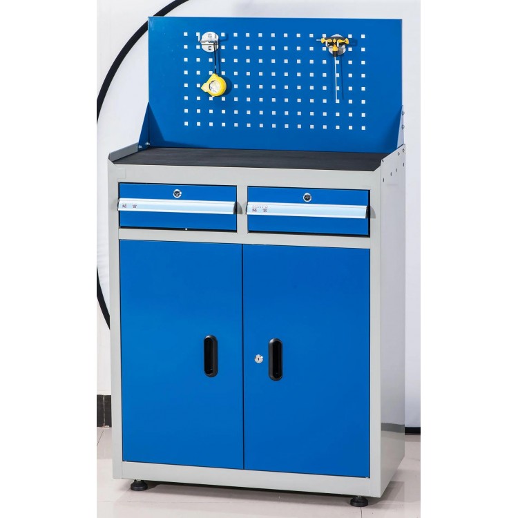 Industrial heavy duty 2 Drawers Tool Cabinets Multi-function tool box roller cabinet