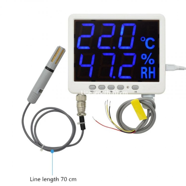 AS109 Temperature And Humidity Display Instrument Relay Opening Can Be Connected To External Sound