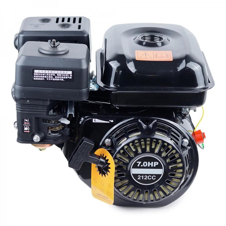 4-Stroke 210CC 7.0 HP Gas Engine Motor w/Electric Start Upgrade Version For Go Kart Pressure Washers Log Splitters 3600 RPM