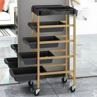 Tool Packaging Trolley Multi-function Storage Rack Garage Organizer Workshop Electricians Special Hardware Repair Tray Accessory