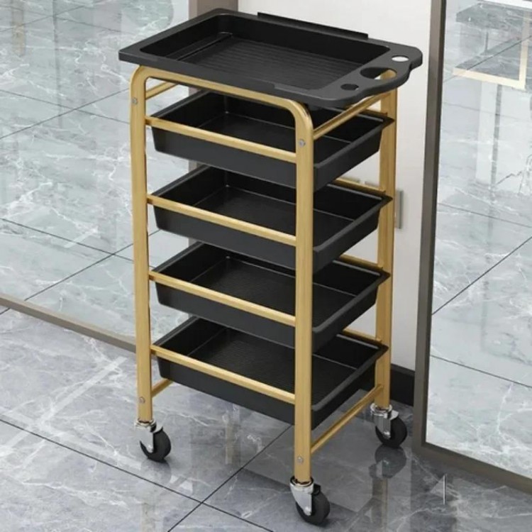 Tool Packaging Trolley Multi-function Storage Rack Garage Organizer Workshop Electricians Special Hardware Repair Tray Accessory