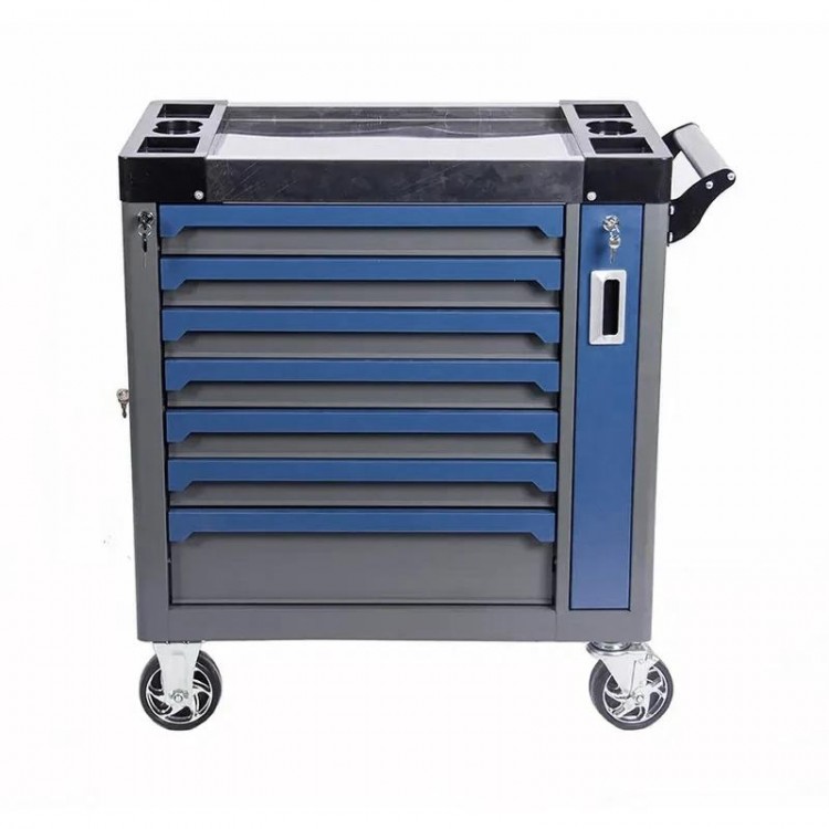 7 Drawer Garage Storage Box Workshop Trolley Heavy Duty Tool Cabinet 2024 Hot Sale