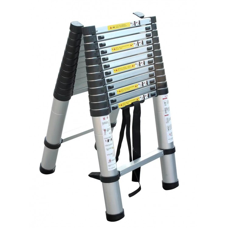 Escada extensivas Industrial Telescopic ladder Ladder Household steel folding ladder 3.3m above