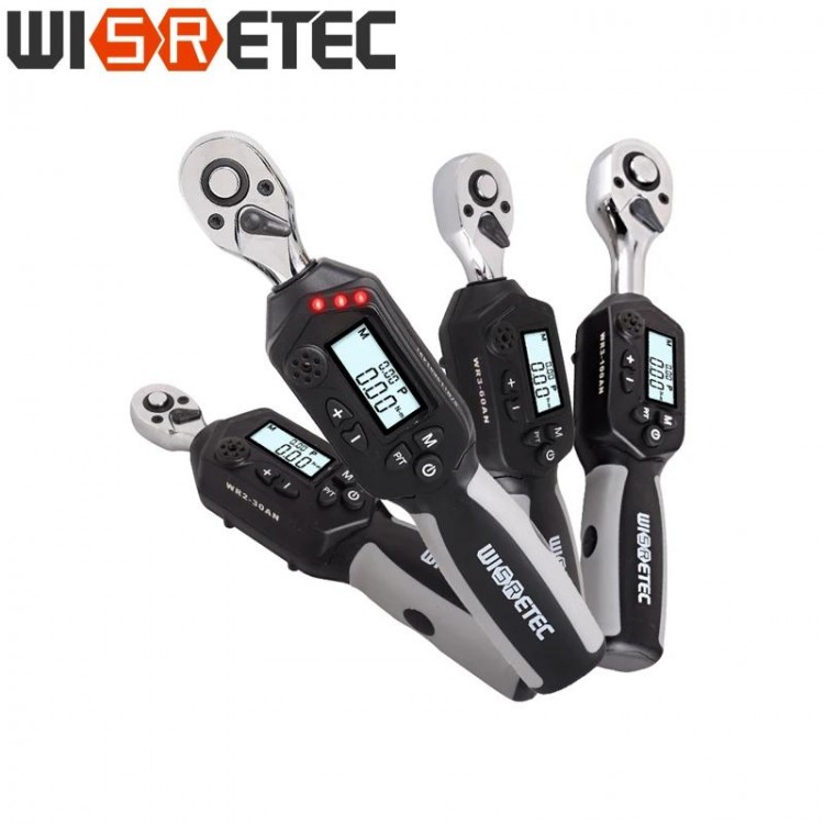 WISRETEC High Precision Mini Electronic Digital Torque Wrench Kit Instrumentation Auto Professional Hand Repair Tool