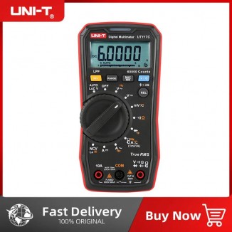 UNI-T UT117C Bluetooth Digital Multimeter 60000 Counts Professional MultimetroTrue RMS AC/DC Current Voltage Tester Auto-Range