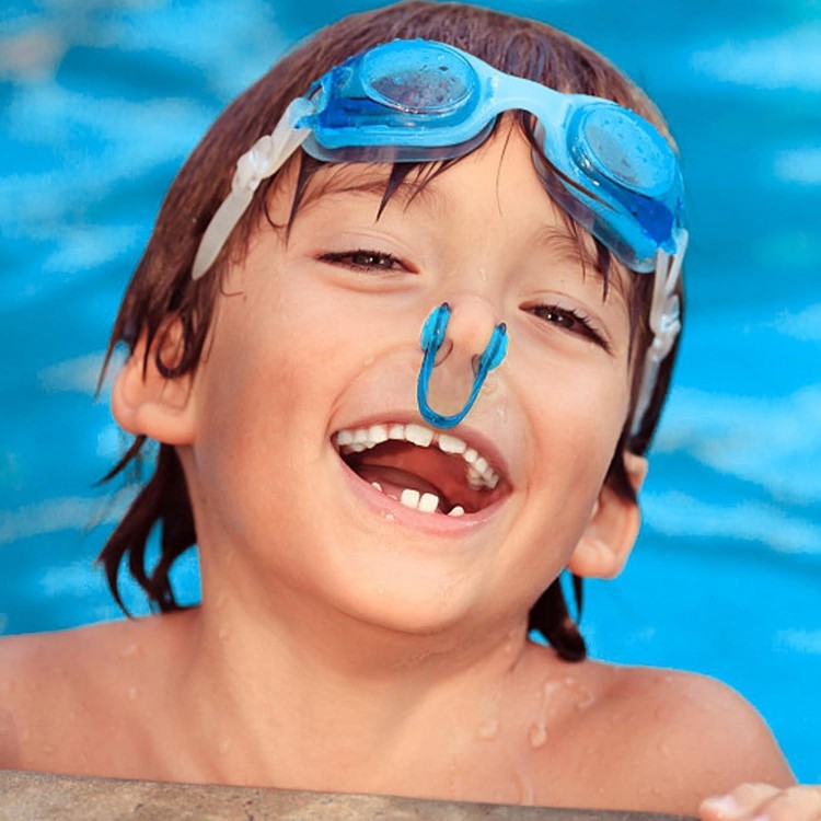 Nose Clip Swimming Pack of 3 Non-Slip Nose Clips