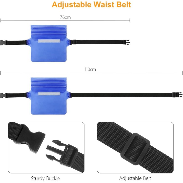 Waterproof Bag Bum Bag , Screen-Friendly Waterproof Mobile Phone Case