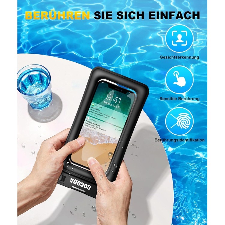Waterproof Mobile Phone Case, IPX8 Floating Waterproof Mobile Phone Case