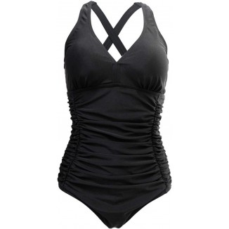 Women's Swimsuit, V-Neck, One-Piece, Push Up Swimwear