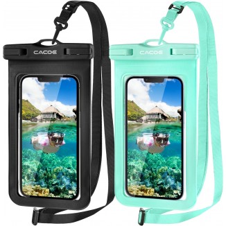 Pack of 2 Waterproof Mobile Phone Case 7.2 Inch Waterproof Mobile Phone Case