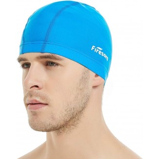 Swimming Cap Lycra Lycra Swim Cap Tear Resistant Comfortable Non-Slip