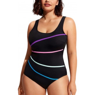 Women's Swimsuit, Large Size, Tummy Control