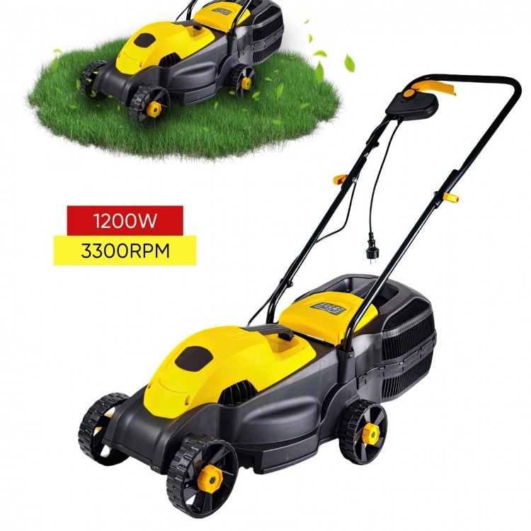 1200w elektrische Hand Push Grass ch neider verstellbare Unkraut bekäm