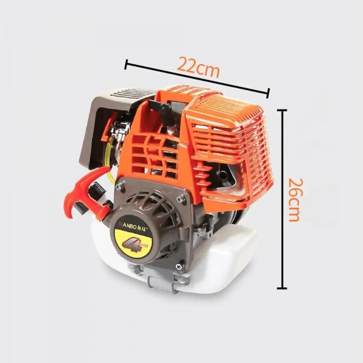 Mäher motor, 4-hub 2-stroke benzin pinsel cutter/weeder/Trimmen maschi