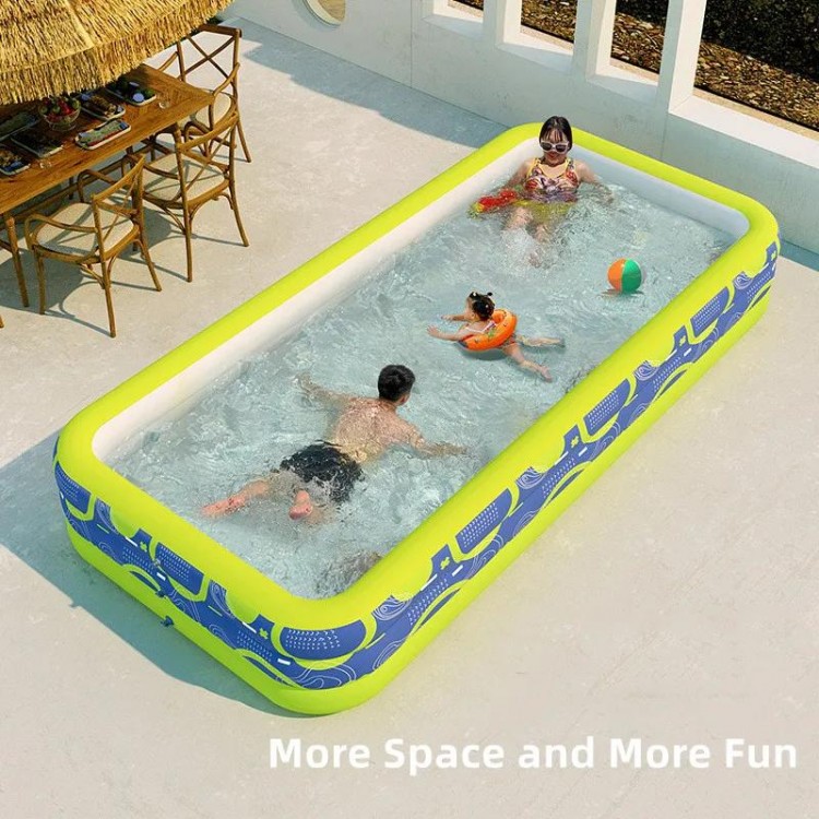 Falten Aufblasbare Schwimmen Pool Familie Schwimmbad PVC Material Spie
