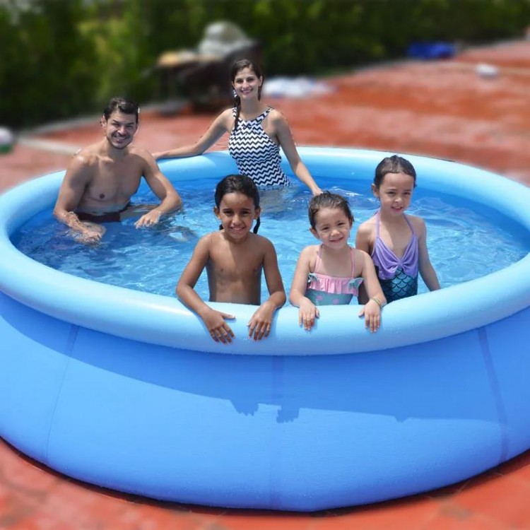 3Meter großen größe Kinder Aufblasbare PVC Runde Schwimmen Pool Sommer