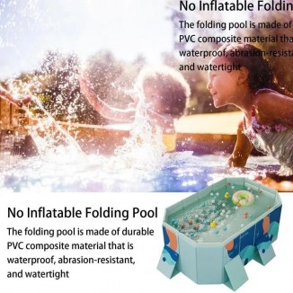 Faltbarer Pool Auslaufs icherer PVC-oberirdischer Rahmen pool mit dopp