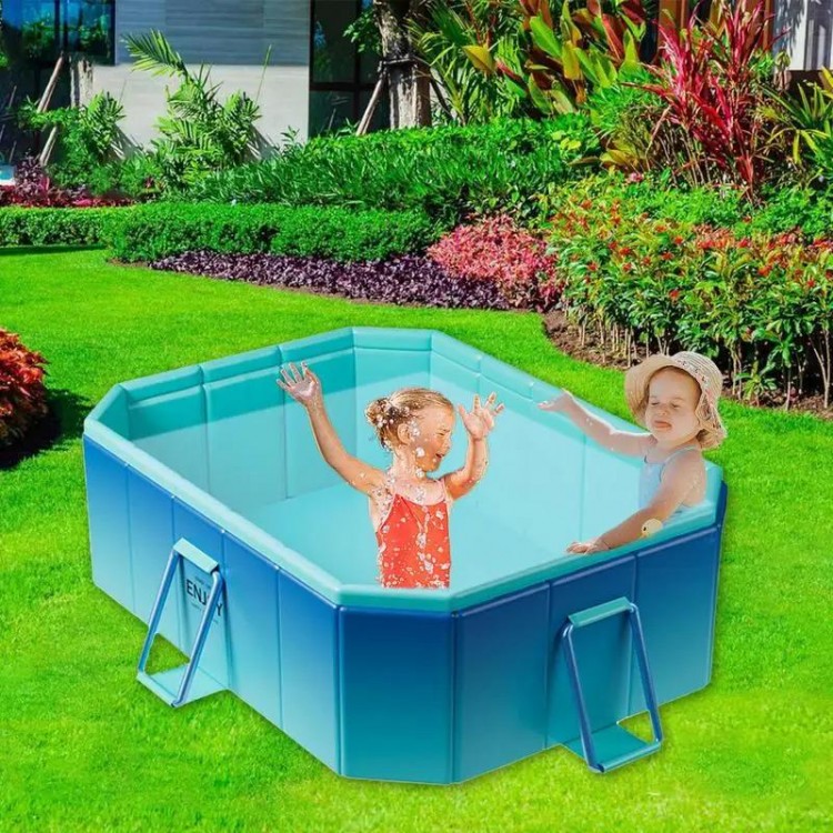 Faltbarer Pool für Kinder Kinder pool Hunde pool Hundes chwimmbad zusa