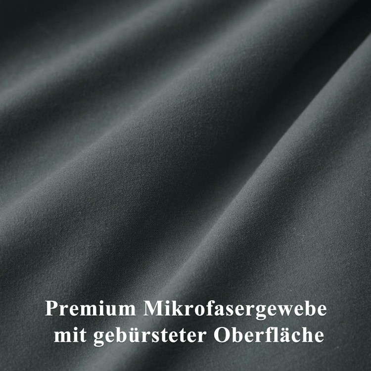 Microfibre Bed Linen Set with Zip, Soft and Non-Iron