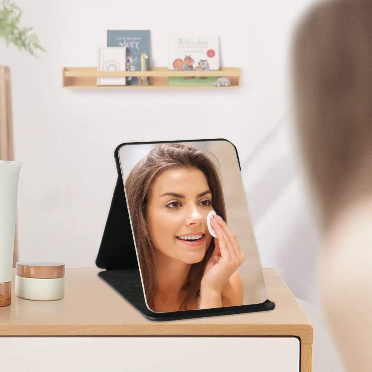 Folding Travel Mirror, Foldable Make-up, Portable Cosmetic Mirror, Folding Travel Mirror